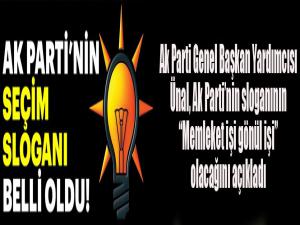 AK Parti'nin seçim sloganı belli oldu!