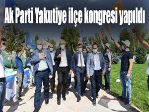 Ak Parti Yakutiye ilçe kongresi yapıldı