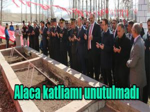 Alaca katliamı unutulmadı