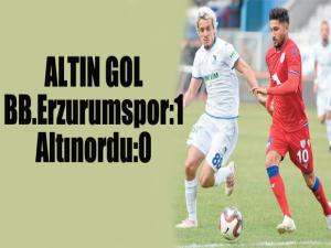 ALTIN GOL: 1-0