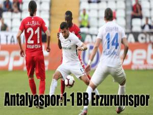 Antalyaspor 1-1 BB Erzurumspor