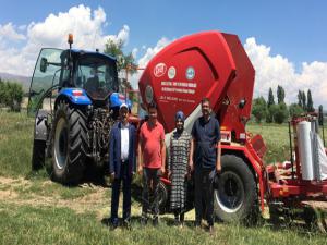 Aşkalede silaj yapımına başlandı