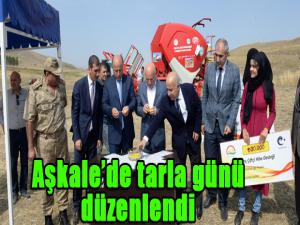 Aşkalede tarla günü düzenlendi