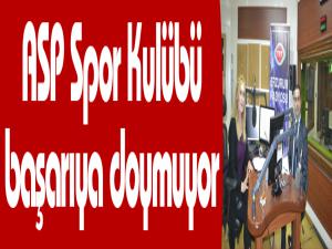 ASP Spor Kulübü başarıya doymuyor