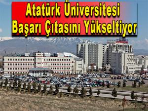 Atatürk Üniversitesi Başarı Çıtasını Yükseltiyor