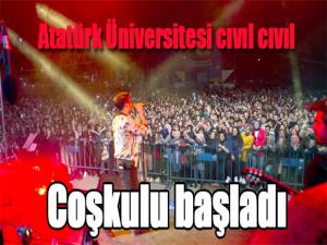 Atatürk Üniversitesi müzikle coştu