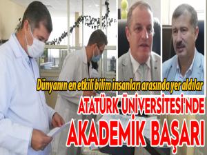 Atatürk Üniversitesi'nde akademik başarı