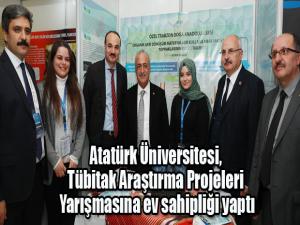 Atatürk Üniversitesi, Tübitak Araştırma Projeleri Yarışmasına ev sahipliği yaptı