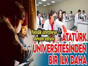 Atatürk Üniversitesinden bir ilk daha