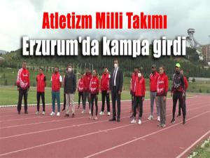 Atletizm Milli Takımı, Erzurum'da kampa girdi