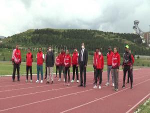 Atletizm Milli Takımı, Erzurum'da kampa girdi