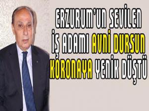 AVNİ DURSUN KORONAYA YENİK DÜŞTÜ