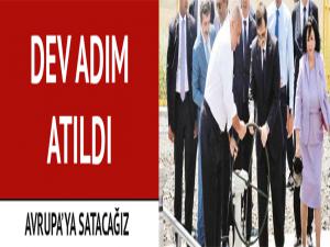 Avrupaya gaz satısı için dev bir adım atıldı