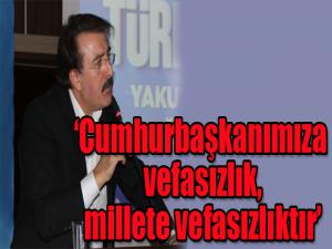 Aydemir: Cumhurbaşkanımıza vefasızlık, millete vefasızlıktır