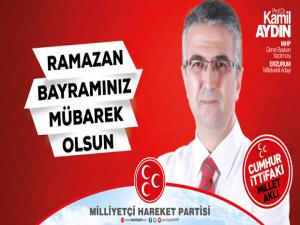 Aydın'dan Ramazan Bayramı Mesajı