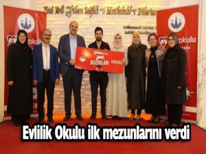 Aziziye Belediyesi Evlilik Okulu ilk mezunlarını verdi