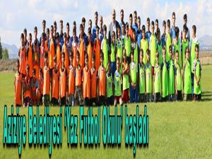 Aziziye Belediyesi Yaz Futbol Okulu başladı