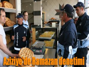 Aziziye'de Ramazan denetimi