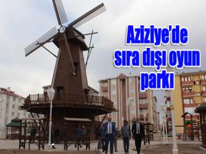 Aziziyede sıra dışı oyun parkı