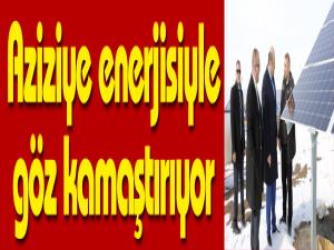 Aziziye enerjisiyle göz kamaştırıyor