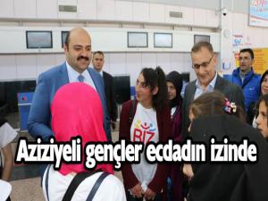 Aziziyeli gençler ecdadın izinde