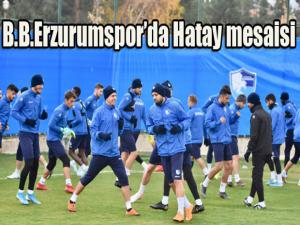 B.B.Erzurumsporda Hatay mesaisi