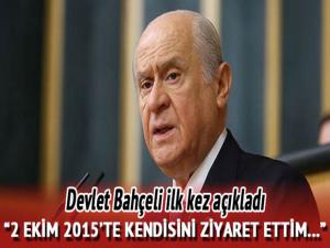 Bahçeli'den Akar açıklaması: Kendisini 2015'te ziyaret ettim