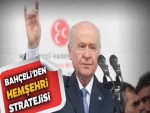 Bahçeli'den hemşehri stratejisi