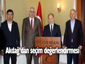 Bakan Akdağ Erzurum'da