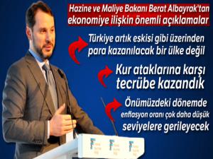 Bakan Albayrak: 'Türkiye artık eskisi gibi üzerinden para kazanılacak bir ülke değil'