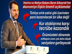 Bakan Albayrak: 'Türkiye artık eskisi gibi üzerinden para kazanılacak bir ülke değil'