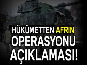 Bakan Canikli'den Afrin açıklaması