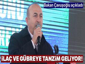 Bakan Çavuşoğlu gübre, ilaç ve tohum rantçılarını uyardı