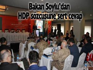 Bakan Soyludan HDP sözcüsüne sert cevap