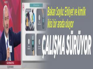 Bakan Soylu: Ehliyet ve kimlik ikisi bir arada oluyor