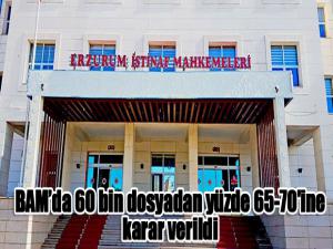  BAMda 60 bin dosyadan yüzde 65-70'ine karar verildi