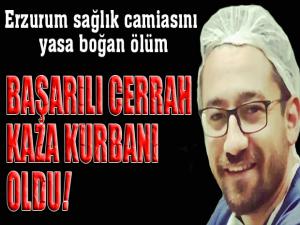 Başarılı Cerrah kaza kurbanı oldu!