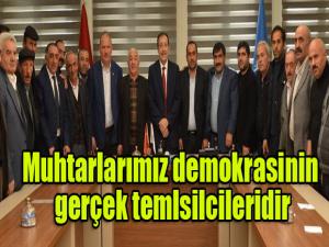 Başkan Bulutlar: Muhtarlarımız demokrasinin gerçek temsilcisidir