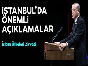 Başkan Erdoğan İstanbul'da konuşuyor