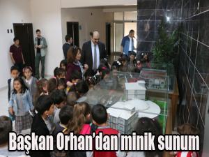 Başkan Orhandan minik sunum