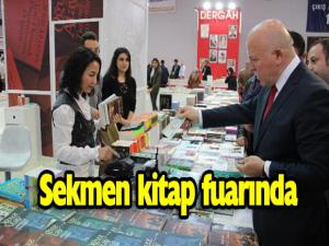 Başkan Sekmenden 5. Doğu Anadolu Kitap Fuarına ziyaret