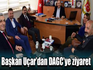 Başkan Uçardan DAGCye ziyaret