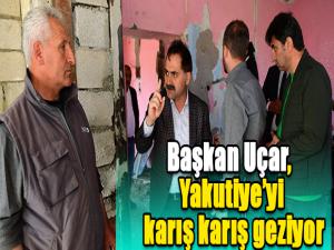 Başkan Uçar, Yakutiyeyi karış karış geziyor