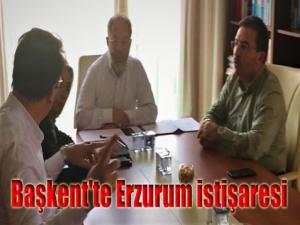 Başkent'te Erzurum istişaresi