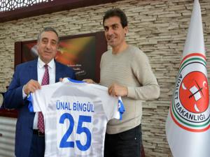 Başsavcı Bingüle Erzurumspor forması