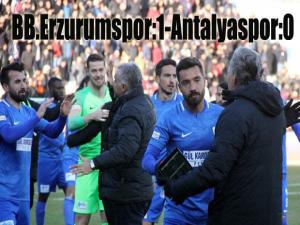 BB Erzurumspor: 1 - Antalyaspor: 0 (Maç sonucu)