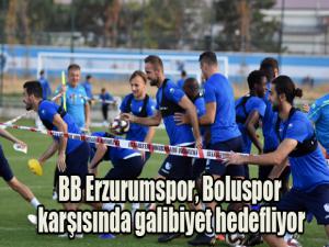 BB Erzurumspor, Boluspor karşısında galibiyet hedefliyor