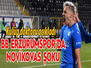 BB Erzurumsporda Novikovas şoku