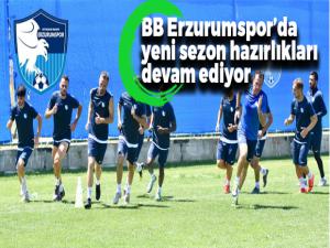 BB Erzurumsporda yeni sezon hazırlıkları devam ediyor