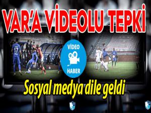 BB Erzurumspor'dan VAR ve hakem kararlarına videolu tepki